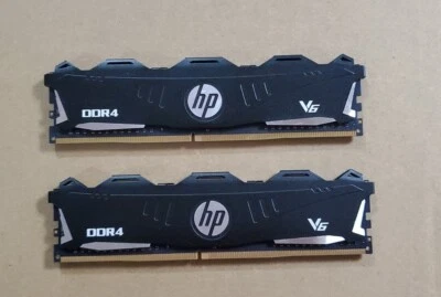 HP V6 DDR4 UDIMM Desktop RAM 16GB Kit (8GBx2) 288-Pin 3600MHz PC4-28800 - Image 1 of 3