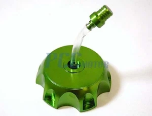 GREEN BILLET NEW ALUM GAS CAP SSR70 SDG110 90 107 110 125cc PIT BIKE H GC05 - Picture 1 of 1