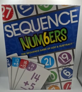 SEQUENCE NUM6ERS The Sequence Game of Add & Subtract Numbers - New/Sealed - Bild 1 von 3