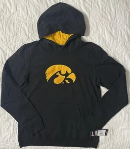 Youth Iowa Hawkeyes Hoodie, XL (18) by Gen2 Cotton Blend - Picture 1 of 3