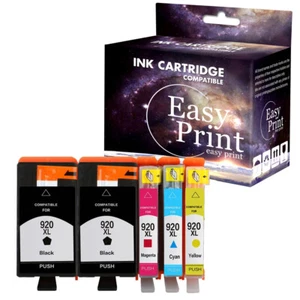 5PK 920XL Ink Cartridge replace for HP Wireless E609a 7500A Officejet 6000 6500 - Picture 1 of 1