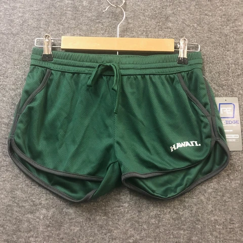 Pro Edge Knight Apparel University Hawaii Shorts Women's Size Small Green NWT Cover