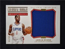 2017-18 National Treasures Colossal Rookie Materials Jawun Evans /99