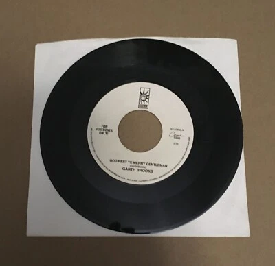 Garth Brooks God Rest Ye Merry Gentleman US Jukebox Only 7’’ 45 - Image 1 of 2