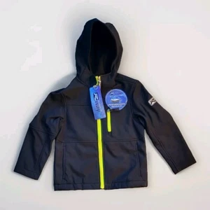 Boys Winter Jacket Size 5/6 5 6 Snowboarding Jacket Ski Jacket Hoodie Child Zip - Picture 1 of 17