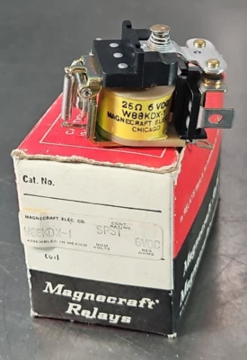 Magnecraft Electric W88KDX-1 6VDC Coil Relay                              loc4B9 - Image 1 of 4
