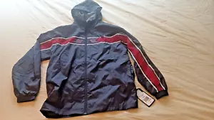 NWT Adidas Youth Hooded Windbreaker Jacket MSRP $60 Size 18-20 XL - Picture 1 of 7