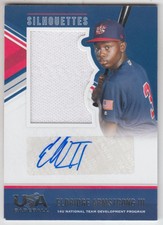 2018 USA BB Stars/Stripes Silhouettes Signature Jerseys #117 E Armstrong III/199