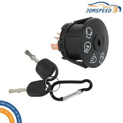 JDMSPEED MOTOR Lawn Tractor Ignition Starter Switch with Key fit for 2004 Troy-Bilt 532175566
