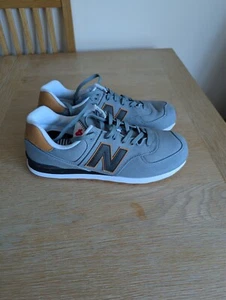 New Balance 574 Shoes ML574YLD Men's 11.5 Grey - Picture 1 of 7