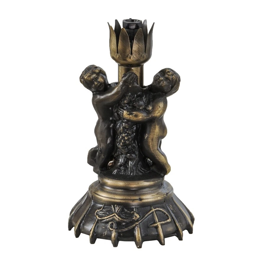 Base de lámpara de mesa Meyda Lighting 8,5'H doble querubín - 10170 Foto 1 de 1