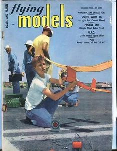 Flying Models Magazine December 1955 U.F.O. VG 042017nonjhe - Picture 1 of 1