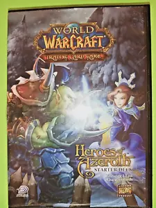 WORLD OF WARCRAFT Trading Card Game Heroes of Azeroth Starter Deck 73 CARDS 3 LG - Picture 1 of 23