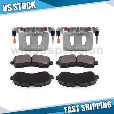 Pinça de freio dianteira esquerda e direita + pastilhas de freio compatível com Workhorse W42 - Imagem 1 de 4