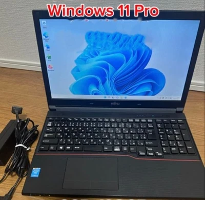 Fujitsu Lifebook A574/K Intel Core i5 4310M 2.7GHz RAM 8GB SSD 128GB Win 11 Pro - Image 1 of 4