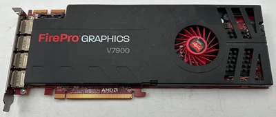 AMD FIREPRO GRAPHICS V7900 VIDEO CARD 2GB RAM GDDR5 4xDP HF - Image 1 of 4