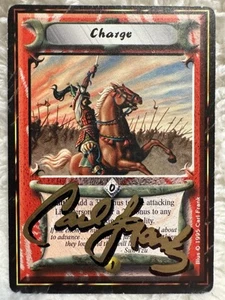 🗡️ SHADOW-Signed - Imperial Edition - Popular: Charge - L5R CCG - Carl Frank - Picture 1 of 5
