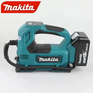 Compressore Aria Portatile per Auto a Batteria Makita 18V Gonfiatore Pneumatici - Imagen 1 de 6