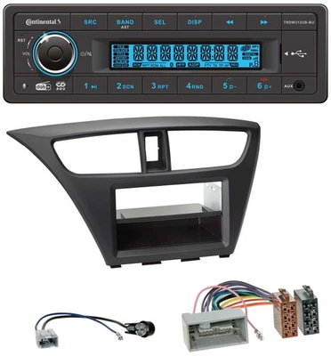 Continental MP3 DAB USB Bluetooth Autoradio für Honda Civic (ab 2012) - Bild 1 von 4
