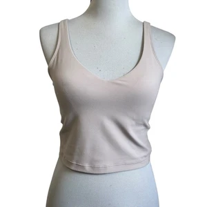 Lululemon Align Damen-Tanktop Größe 8 Federrosa sportlich V-Ausschnitt gepolstert - Bild 1 von 7