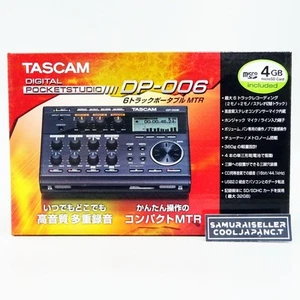 Tascam DP-006 Multitrack Recorder Digital Pocketstudio dal GIAPPONE NUOVO - Foto 1 di 16