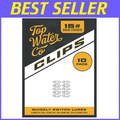 Stainless Steel Fishing Speed Clips 100 Pack - Image 1 of 4
