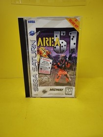 Area 51 - Sega Saturn  Complete CIB Near Mint Disc Clean Tested 