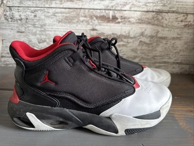 Nike Air Jordan Max Aura 4 Preto Vermelho Branco [DN3687-061] Masculino Tamanhos 10 - Imagem 1 de 4