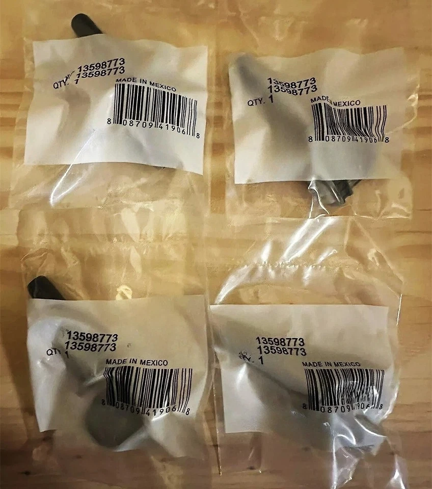 4PCS GENUINE TPMS TIRE PRESSURE SENSOR OEM 13598773 For BUICK CADILLAC CHEVROLET - Image 1 of 4