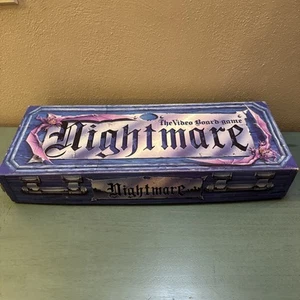 Retro Nightmare VHS Board Game 1991 (X) S#598 Complete - Picture 1 of 10