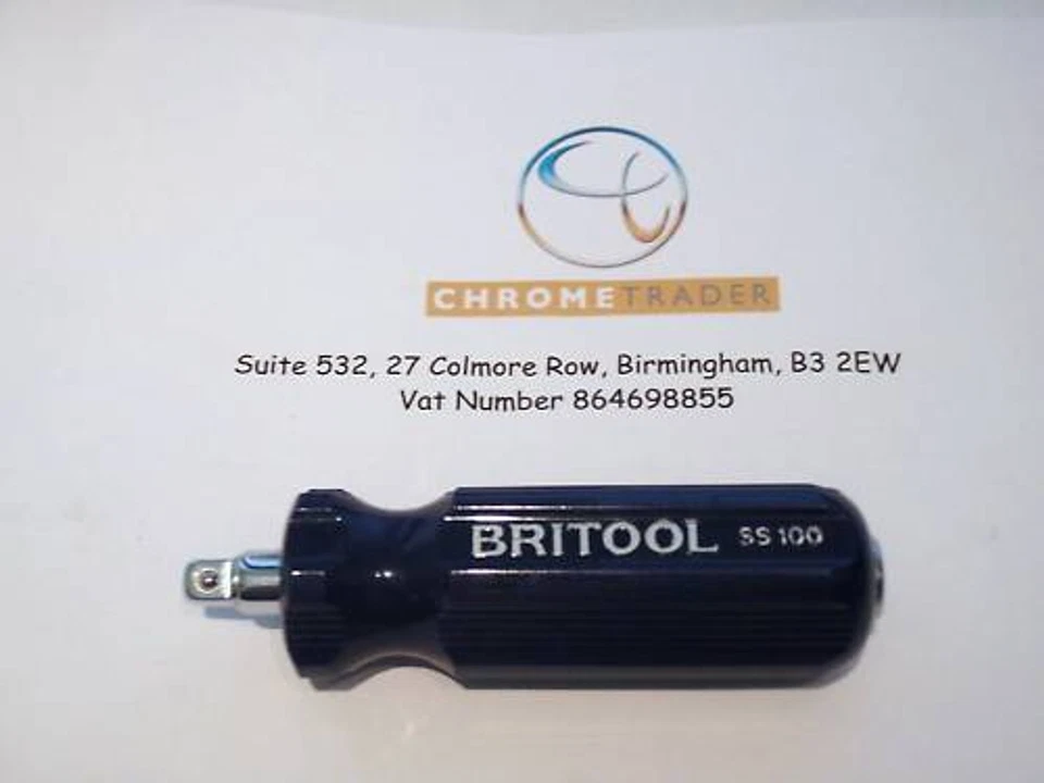 BRITOOL TOOLS 1/4" 100MM SPINNER HANDLE SS100 * - Image 1 of 1