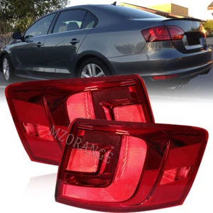 Pair Outer Tail Light For Volkswagen Jetta 2011-2018 Rear Lamp Driver+Passenger - Picture 1 of 12