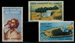 Timbre des Cotes des Somalis PA N° 20 -- 22 neuf ** MNH - Picture 1 of 1