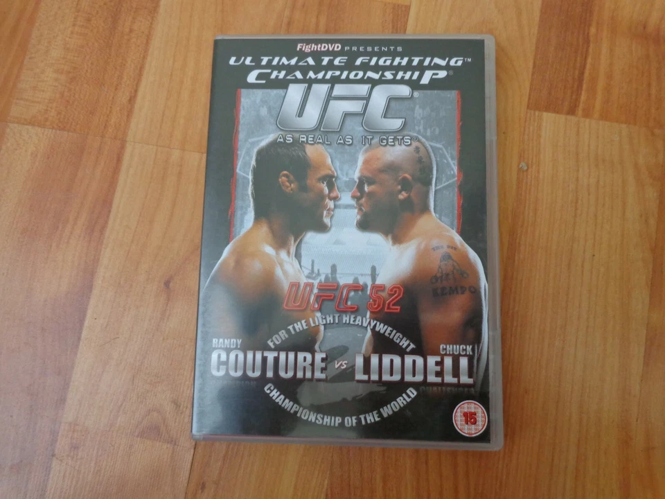 Campeonato De Lucha Definitivo UFC 52 Couture Vs Liddell DVD WWE - Imagen 1 de 1