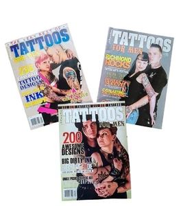 Tattoos For Men Magazines Special Issues #74, #75, #76 (2008) Lot Of 3 - Picture 1 of 4
