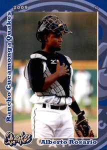 2009 Rancho Cucamonga Quakes Grandstand #26 Alberto Rosario Dominican Republic