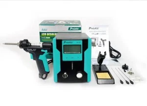 1X Digital Electric Desoldering Pump Desoldering Absorb Vacuum Solder Sucker Gun - Picture 1 of 2