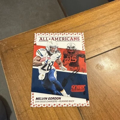 2016 Score - All-Americans Red #2 Melvin Gordon - Image 1 of 2