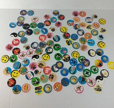 Lot of 112 Vintage Pogs / Milk Caps 1990’s Designs - Image 1 of 4