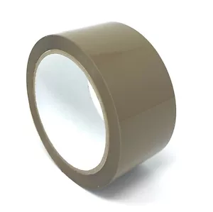 Cinta de embalaje marrón fuerte 48 mm x 66 m extra stikky 6 12 36 - Imagen 1 de 3