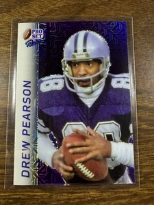 2024 Pro Set Metal Retro Mojo Purple RB36 Drew Pearson 4/6 Cowboys SP - Picture 1 of 2