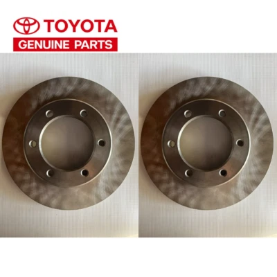 Rotores de freno delanteros 85-95 originales OEM Toyota Pickup 4Runner 4x4 22R 22RE 3VZ 3VZE Foto 1 de 3