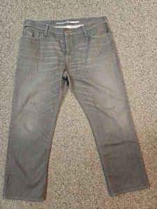 Structure Gray Slim Straight Fit Cotton Denim 38x30. #303 - Picture 1 of 12