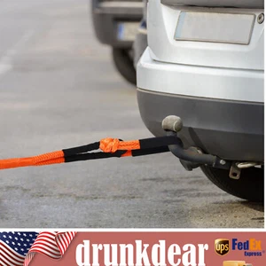 Cuerdas de remolque 30580 lb con grilletes suaves cuerda de recuperación de elasticidad kit de recuperación de carretera - Imagen 1 de 17