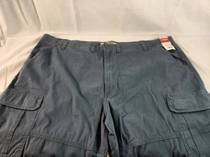 Pantalones Cortos Carga Wrangler Authentics Para Hombres Azul Elastizado (Talla Real 51) Nuevos con Etiquetas Envío GRATIS - Imagen 1 de 14