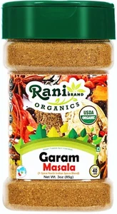 Rani Organic Garam Masala (7-Spice North Indian Spices Blend) 3oz (85g) - Picture 1 of 10