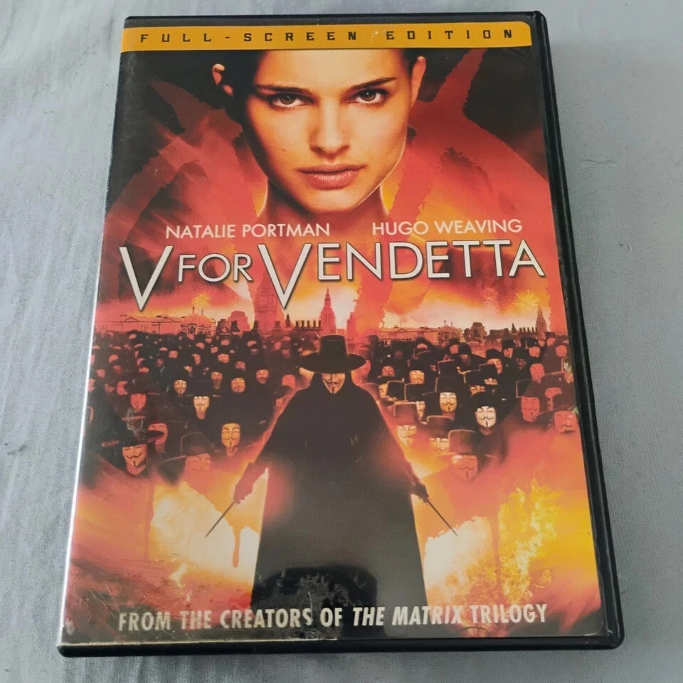 V for Vendetta DVD, Full Screen ***See Description - Image 1 of 1