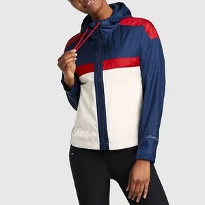 Eddie Bauer Women's Momentum UPF 50+ Hoodie - Size XL - Medium Indigo - NWT - Picture 1 of 11