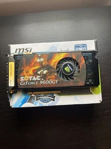 Zotac GeForce 9600GT 512MB 256Bit DDR3 PCIe Graphics Card - Picture 1 of 3