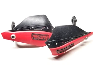 Pro Taper Brushguards Hand Guards Red MX 125 250 450 CR/KX/RM/YZ/SXF - Picture 1 of 6